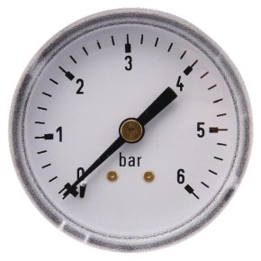 Manometru MA506B04ST 6004 0-6 bar 1/4" spate Ø50 ET