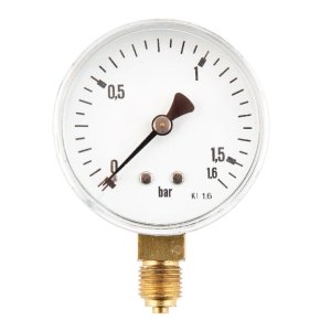 Manometru MA63016L04ST 6001 0-1,6 bar Ø63 1/4" jos ET