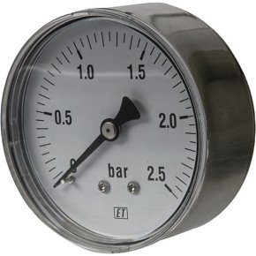 Manometru MA63025B04SS 7014 0-2.5 bar 1/4" spate 63 mm ET
