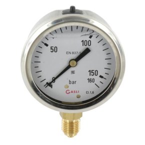 Manometru MA63160L04SSGF 7211 0-160 bar 1/4 in Ø63 mm ET