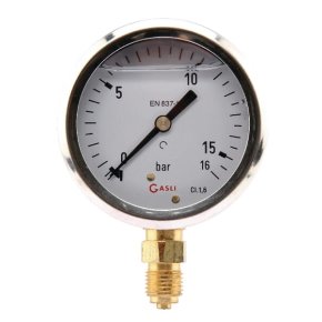 Manometru MA6316L04SSGF 7211 0-16 bar 1/4" jos Ø63 ET