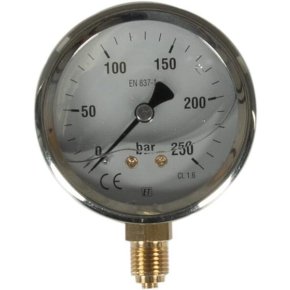 Manometru MA63250L04SSGF 7211 jos Ø63 mm 1/4 in ET