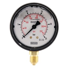 Manometru MA6325L04PLGF 0-25 bar Ø63 mm 1/4" WIKA
