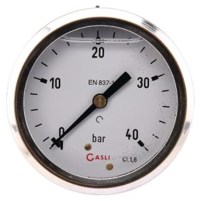 Manometru MA6340B04SSGF 7214 0-40 bar 1/4 in spate Ø63 mm ET