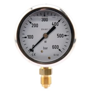 Manometru MA63600L04SSGF 7211 0-600 bar 1/4 in Ø63 mm ET
