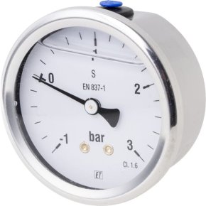 Manometru MAV630130B04SSGF 7214 Analogic -1+3 bar 63 mm ET