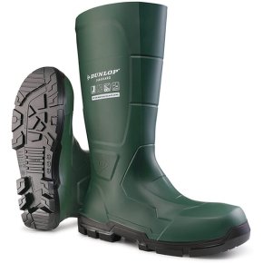 Dunlop Cizme de cauciuc NA0KL0143 JobGUARD Combi Green Înălțime genunchi 43