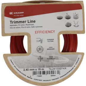 Kramp Fir trimmer NL2415SEFKR Efficiency Pătrat Ø 2