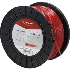 Kramp Fir de tăiere NL30132SKR Pro Performance pătrat diametru 3mm 132m roșu