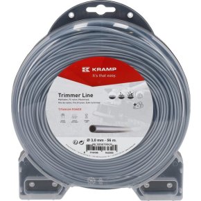 Kramp Fir de tăiere NL3056TRKR Titanium Power rotund diametru 3mm 56m Gri