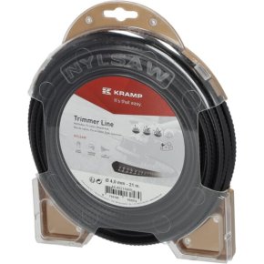 Kramp Fir de tăiere NL4021NKR Nylsaw Cu dinți pătrați Diametru 4mm 21m