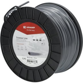 Kramp Fir de tăiere NL4072TSKR Titanium Power pătrat diametru 4mm 72m gri