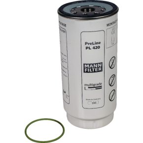 MANN-FILTER Filtru de combustibil de rezervă PL 420 x 16 µm 230 mm