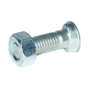 Kramp Șurub plug 1050COP025 CO cap oval cu umeri și piuliță M10x50mm