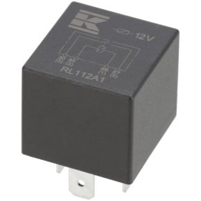Releu mini RL112A1 12V 40A deschidere normală fără suport Kramp