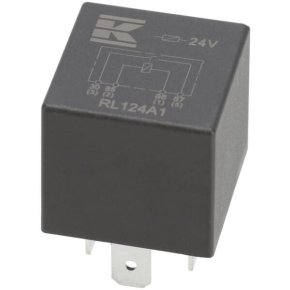 Releu mini RL124A1 24V 20A deschidere normală fără suport Kramp