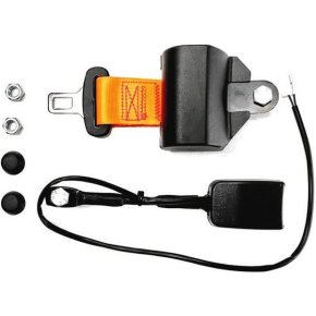 Kramp Centură de siguranță SB2000330A retractabilă în 2 puncte cu comutator Portocalie