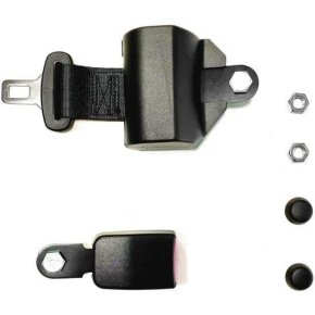 Kramp Centură de siguranță SB2000333 retractabilă în 2 puncte neagră L=1100mm