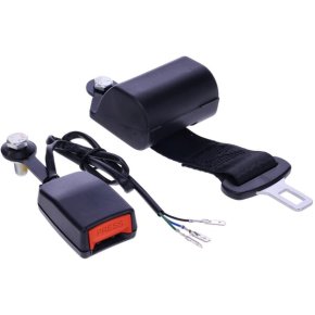 Kramp Centură de siguranță SB2000337 retractabilă în 2 puncte cu comutator neagră