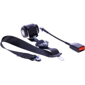 Kramp Centură de siguranță SB6001223 retractabilă 3 puncte Negru