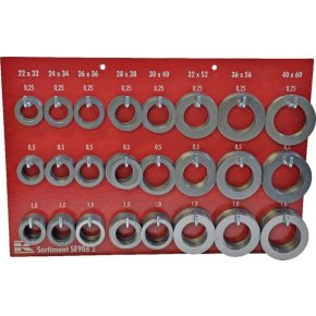 Kramp Sortiment șaibe de reglare SE9882 22-40