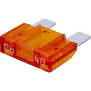 iMaXX Set siguranțe auto maxi SI20192 40A 32V Portocaliu Lungime 34,29mm Ambalaj 10 buc