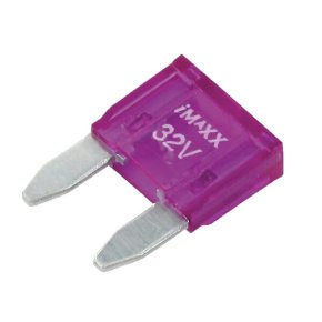 iMaXX Set siguranțe auto mini SI20261 32V 3A lungime 16,3mm violet
