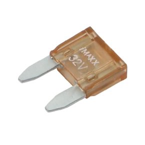 iMaXX Set siguranțe auto mini SI20263 32V 5A lungime 16,3mm bej