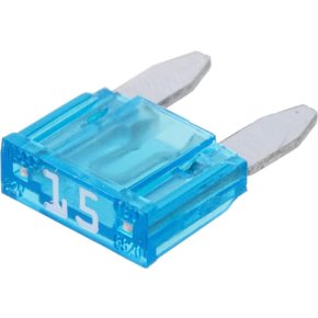 iMaXX Set siguranțe auto mini SI20266 15A 32V Albastru 50 buc