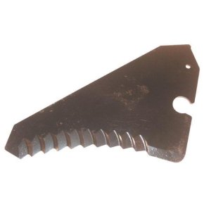 Cuțit pentru cărucior de încărcat SM06300 380x260x6 mm Alezaj 10 mm