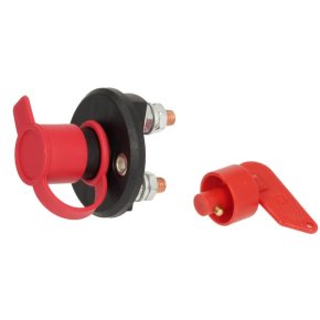 Comutator izolare baterie SW10005KR Rotund Negru M8 12-24V 150A Kramp