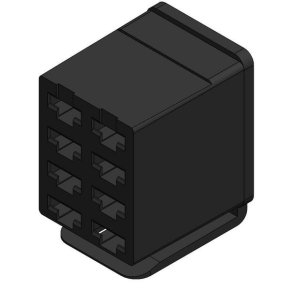 Conector comutator basculant SW10025KR 8 pini carcasă mufă Kramp