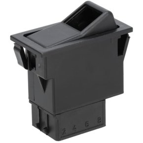 Întrerupător basculant II-0-I SW10027KR 12/24V 3 pini iluminare funcțională Kramp