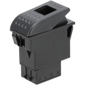 Comutator Basculant SW10029KR (I)-0-II Iluminare Funcțională 8 Pini Kramp