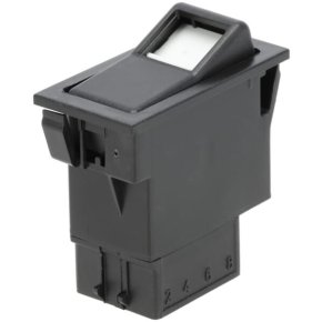 Comutator basculant SW10032KR II+I-0 iluminare de localizare 6 pini Kramp