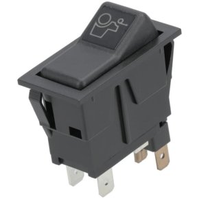 Întrerupător basculant SW10036KR I-0 Pornit-Pornit Tracțiune față 12V 4 pini Kramp