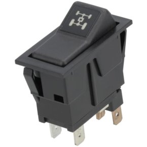 Întrerupător basculant Kramp SW10040KR I-0 On-On 12V 4 pini 4WD