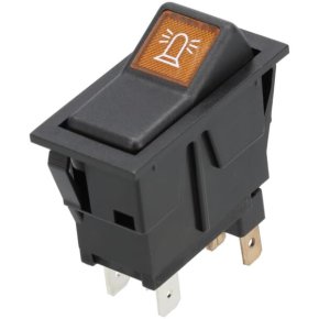 Întrerupător basculant SW10042KR I-0 oprit-pornit 12V 2 pini far rotativ Kramp