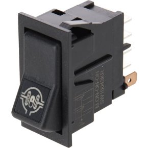Întrerupător basculant SW10043KR I-0-(II) on-on-mom 12V 8 pini blocare diferențială Kramp