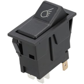 Întrerupător basculant SW10049KR I-0 Lampă de lucru 12V 4 pini Kramp