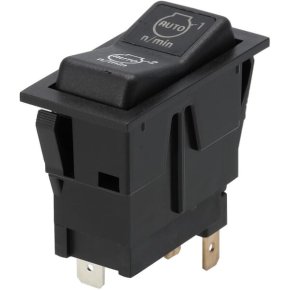 Întrerupător basculant SW10053KR (I)-0-(II) mamă-la-mamă 12V 4 pini viteză de rotație motor opțiuni/auto Kramp