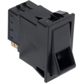 Comutator basculant SW10061KR II-I-0 5 pini iluminat cu bec 12V Kramp