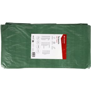 Kramp Prelată T500800100KR 5x8m 100g/m² Verde