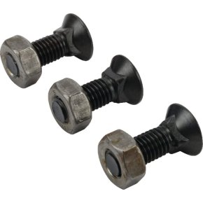 Kramp Set șuruburi plug TB30011 cu gât pătrat și piuliță M10x30mm VK