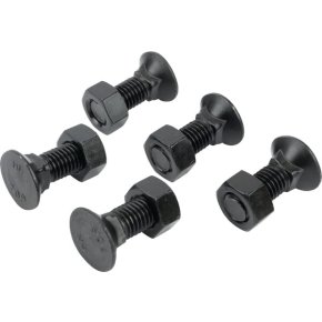 Kramp Set șuruburi plug TB30104 VK cu gât pătrat și piuliță M12x35mm