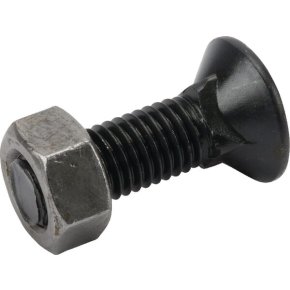 Kramp Șurub plug TB30180 cu gât pătrat și piuliță M12x40mm
