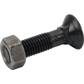 Kramp Șurub plug TB30250 cu gât pătrat și piuliță M12x50mm