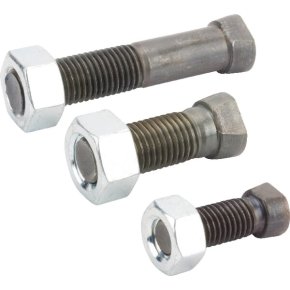 Kramp Set șuruburi plug cap conic cu piuliță TB60042 M12x38mm C2F 1 buc. M16x50mm C1F 1 buc.