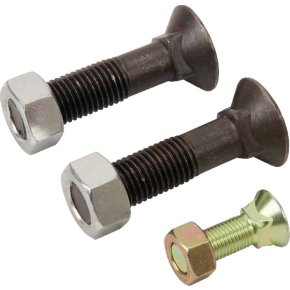 Kramp Set șuruburi plug TB80013 cu gât pătrat și piuliță 7/16"x35mm VK 1 buc. M16x70mm VK 2 buc.