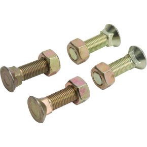 Kramp Șurub plug TB80023 cu gât pătrat și piuliță 7/16x40mm 4 buc.